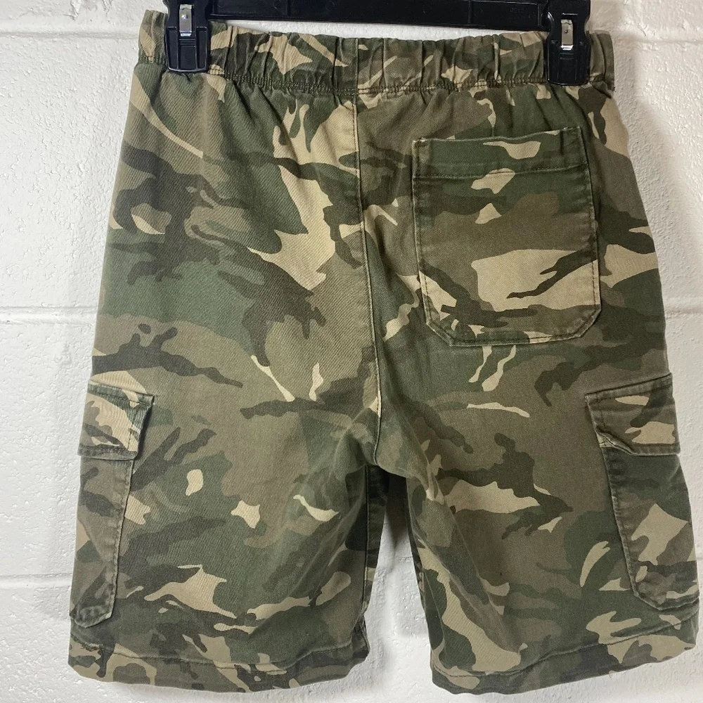 Old Navy Green Camouflage Shorts